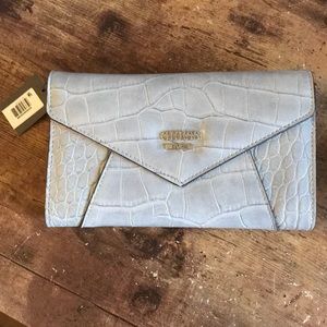 Brand new Guess clutch - silver/gray